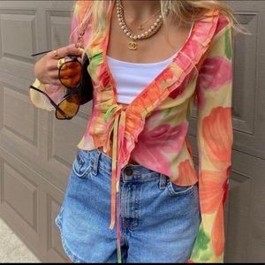 With Jean Fifi Top - Petunia